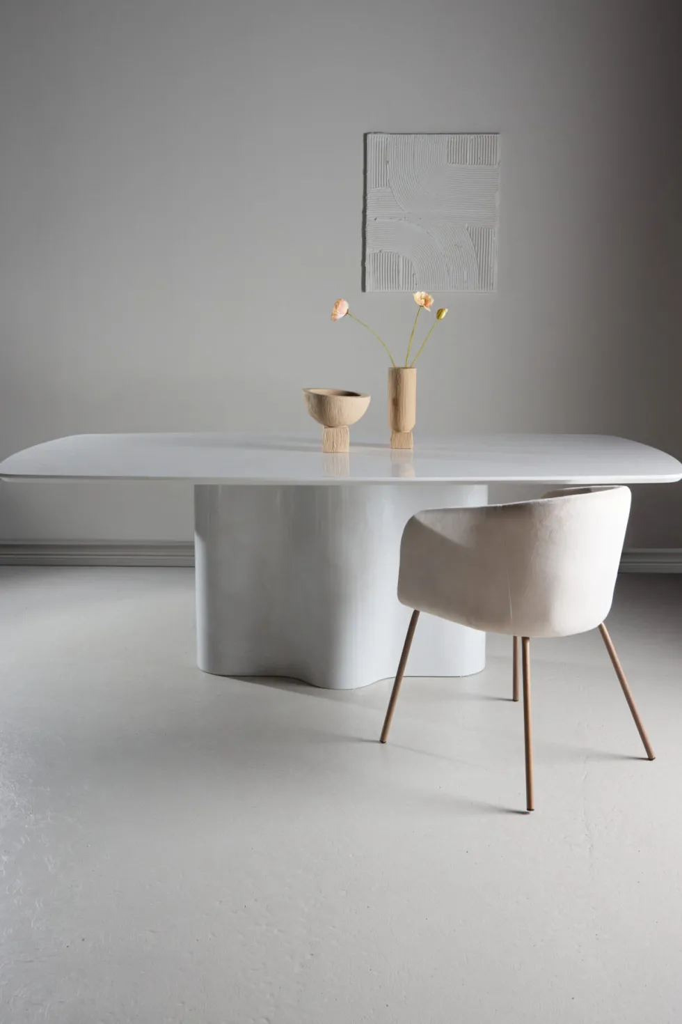 Väddö Rektangulära Matbord 220 x 110 White