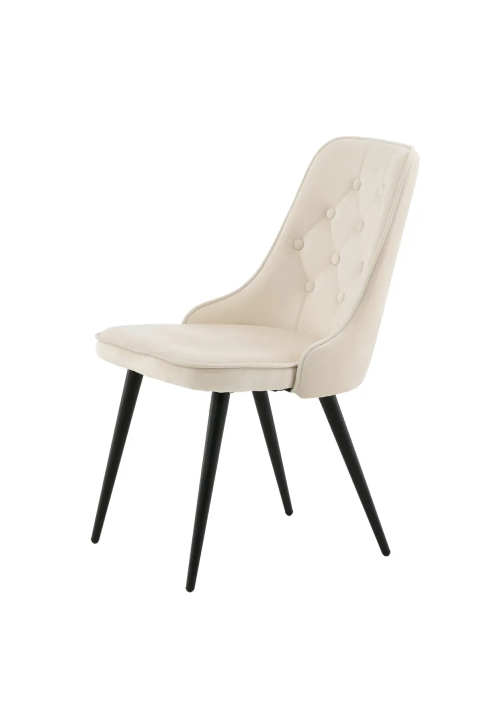 Velvet Deluxe Matstolar Beige