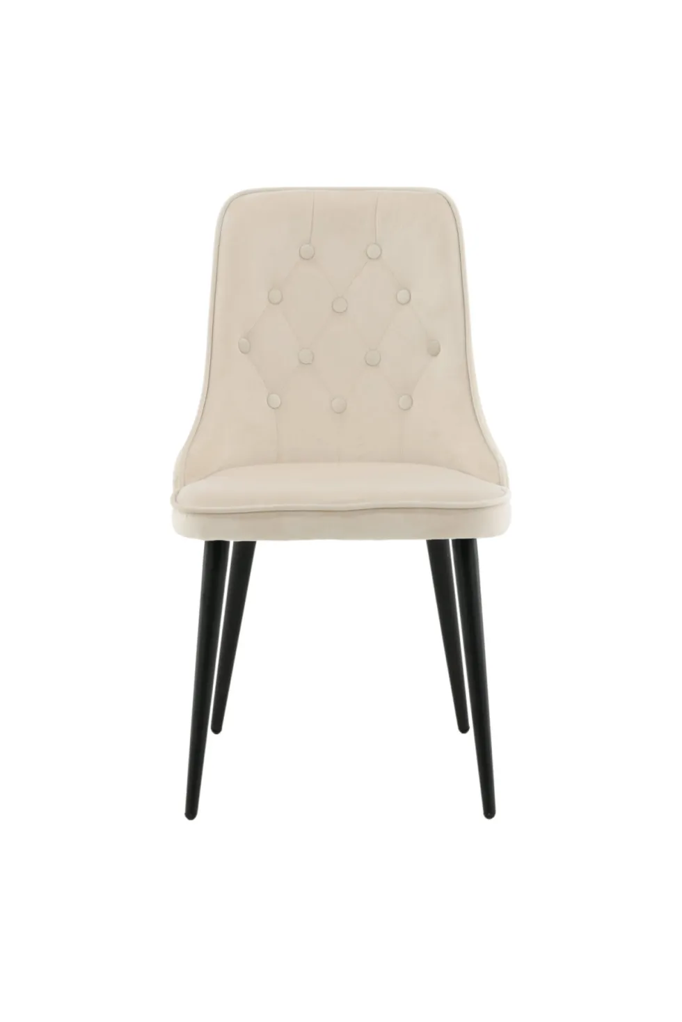 Velvet Deluxe Matstolar Beige