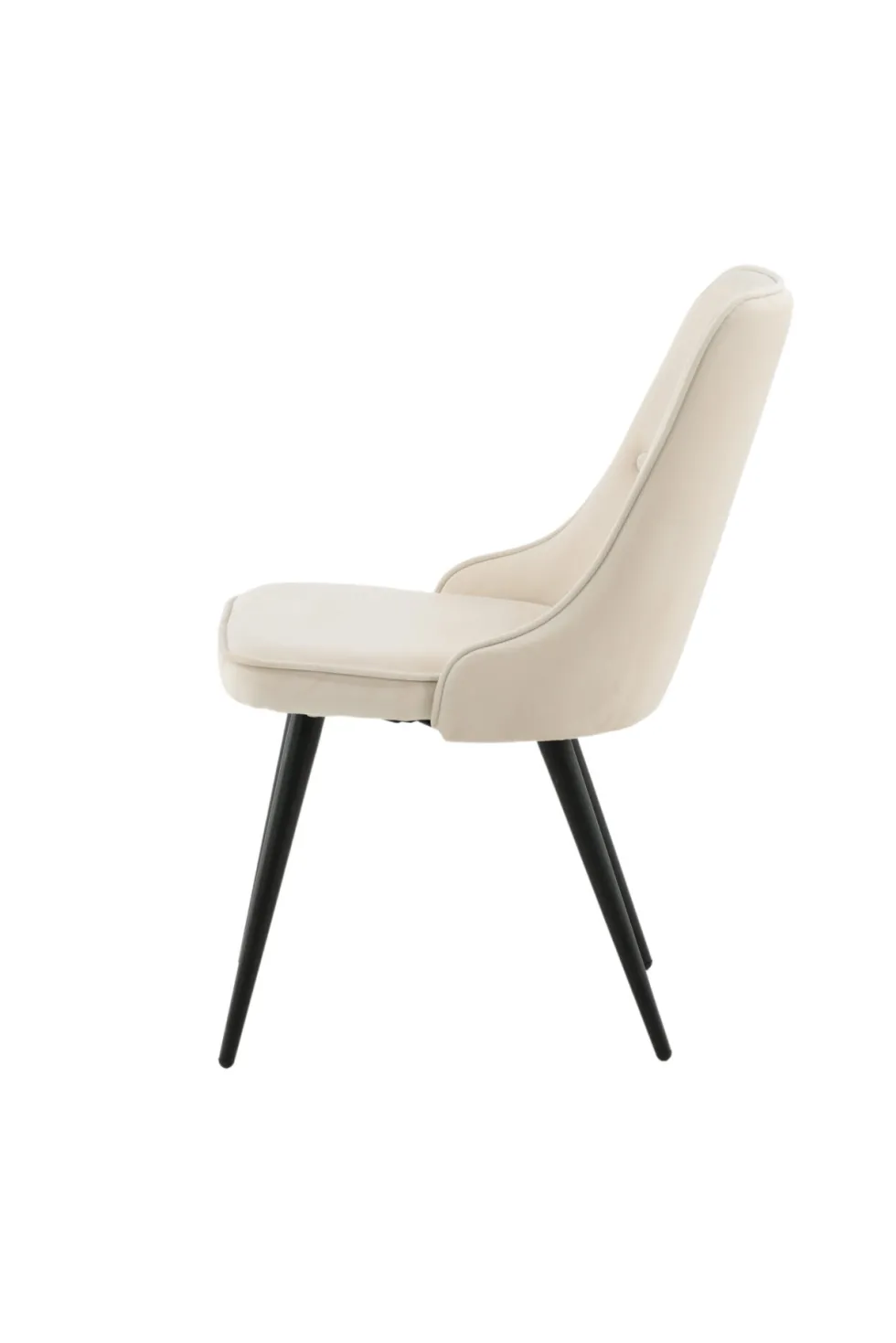 Velvet Deluxe Matstolar Beige