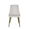 Velvet Deluxe Matstolar Beige