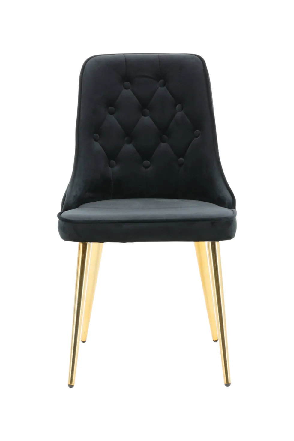 Velvet Deluxe Matstolar Black