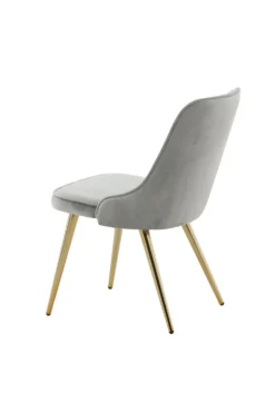 Velvet Deluxe Matstolar Grå