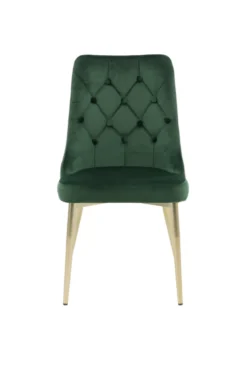 Velvet Deluxe Matstolar Green