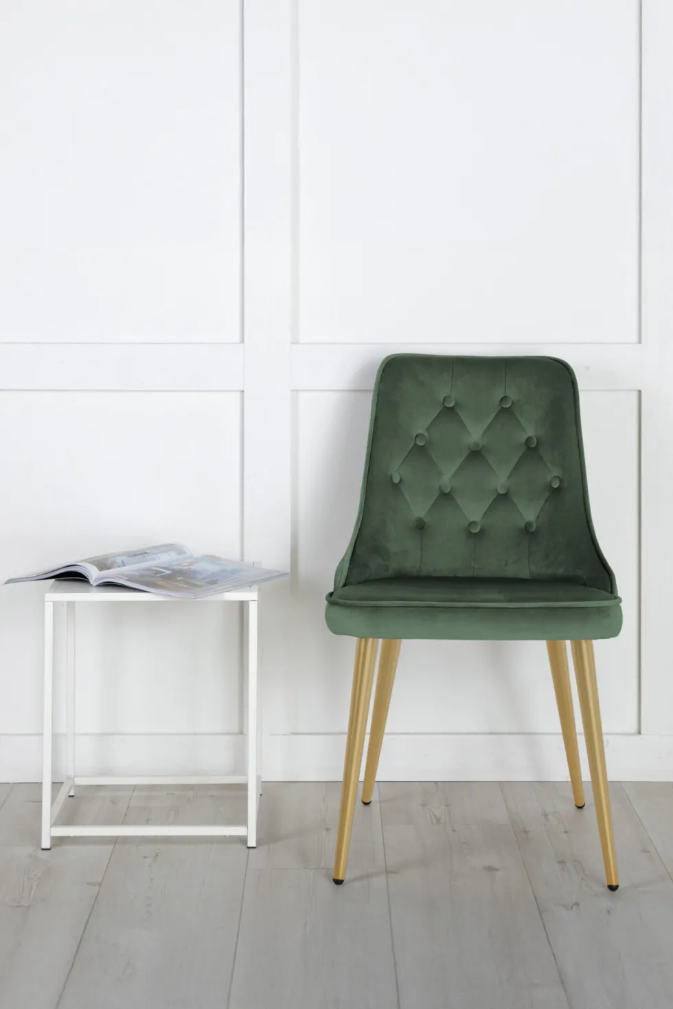 Velvet Deluxe Matstolar Green