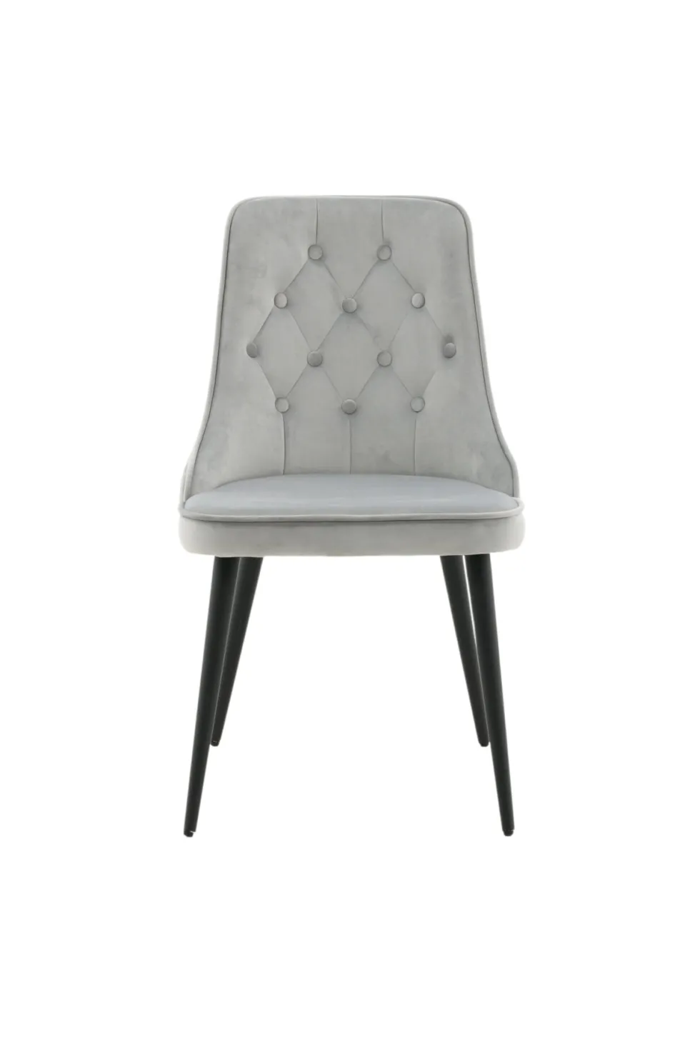 Velvet Deluxe Matstolar Light Grey