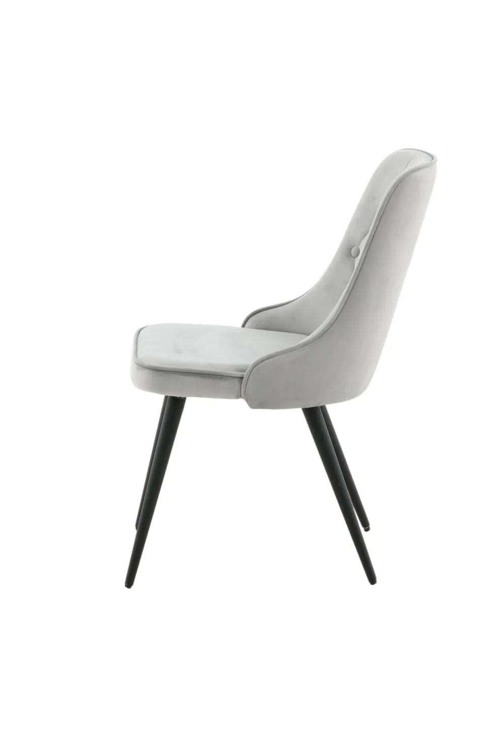 Velvet Deluxe Matstolar Light Grey