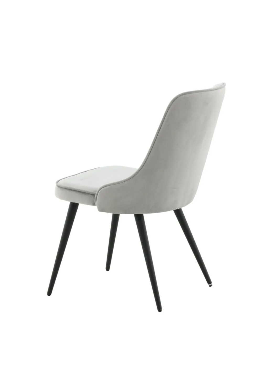 Velvet Deluxe Matstolar Light Grey