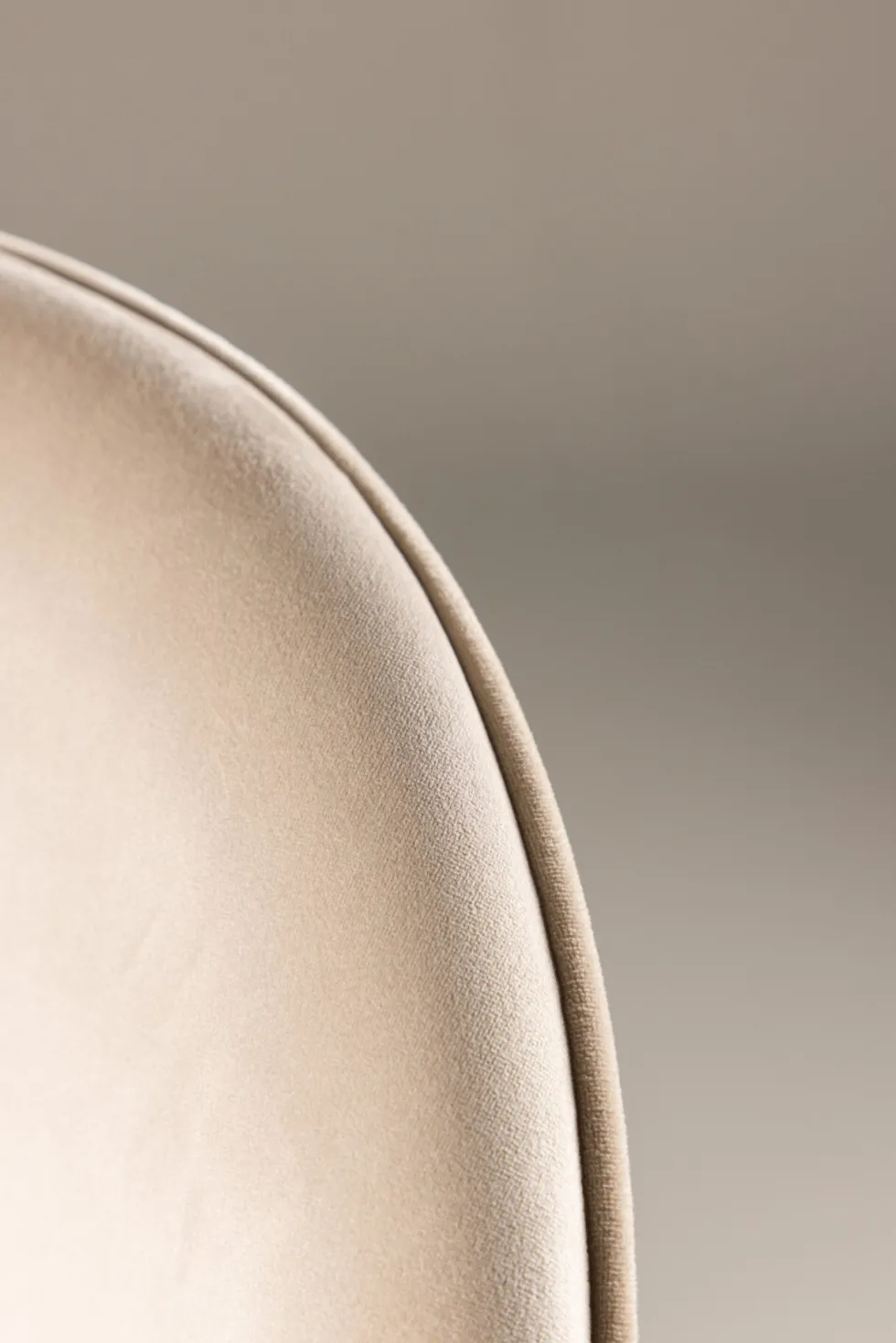 Velvet Matstolar Beige
