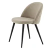 Velvet Matstolar Beige