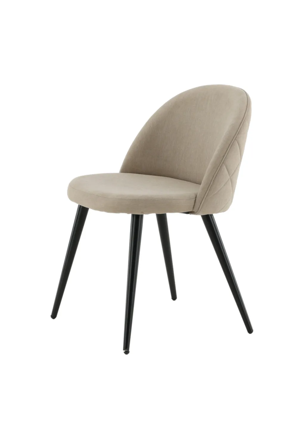 Velvet Matstolar Beige