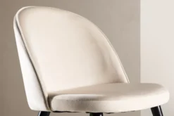 Velvet Matstolar Beige