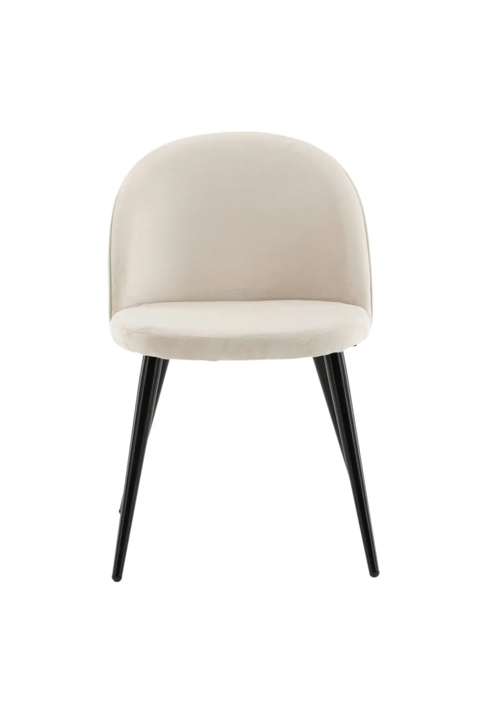Velvet Matstolar Beige