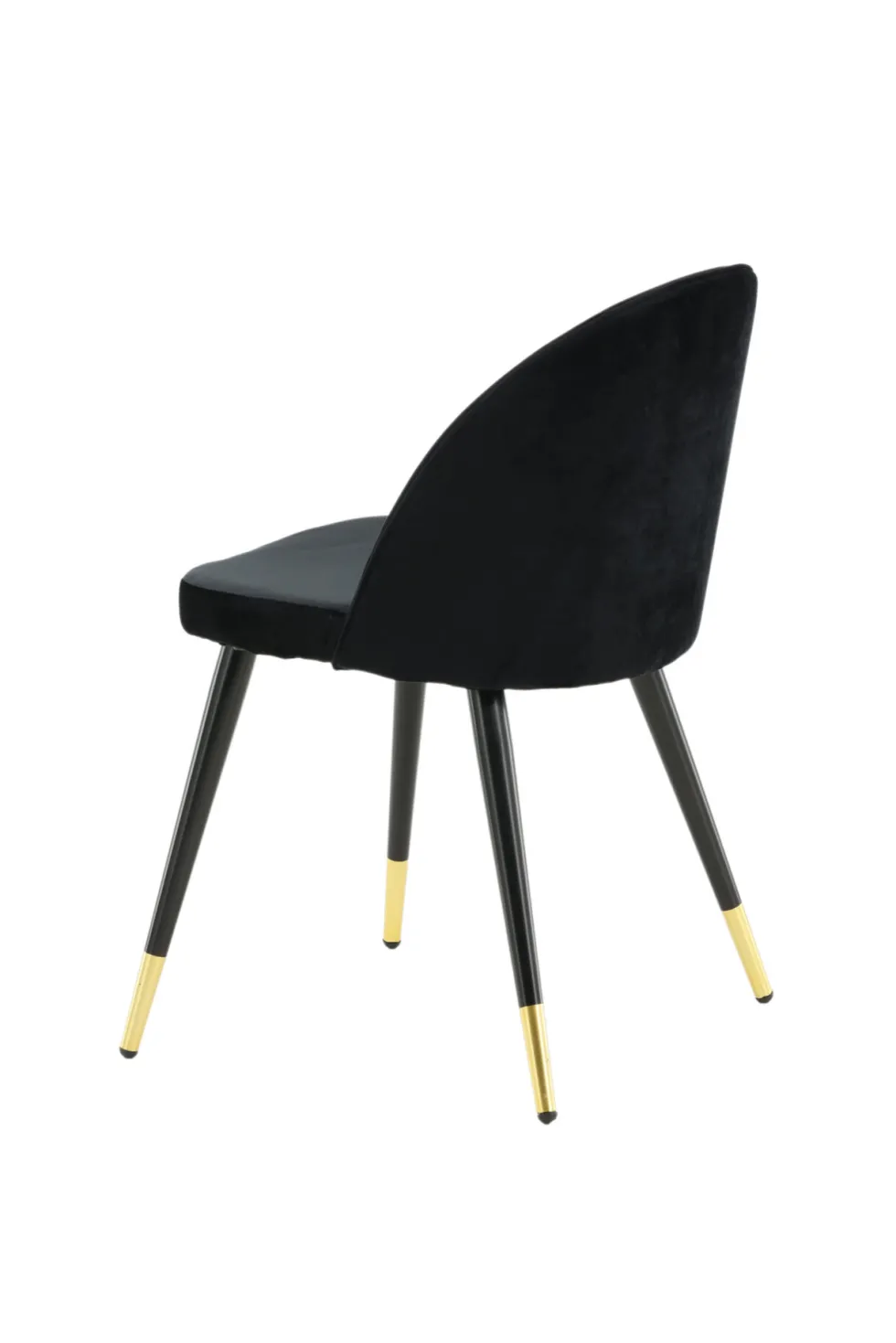 Velvet Matstolar Black