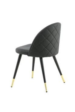 Velvet Matstolar Black