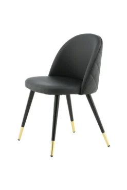 Velvet Matstolar Black