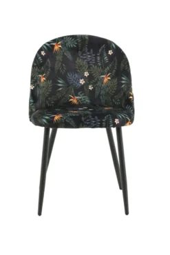 Velvet Matstolar Black