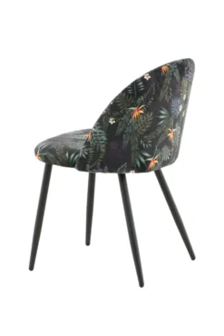 Velvet Matstolar Black