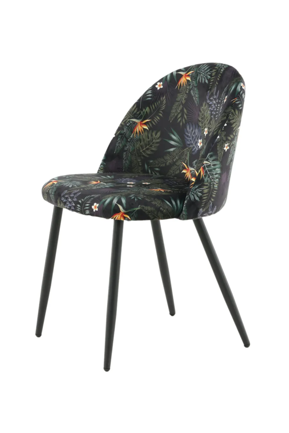 Velvet Matstolar Black
