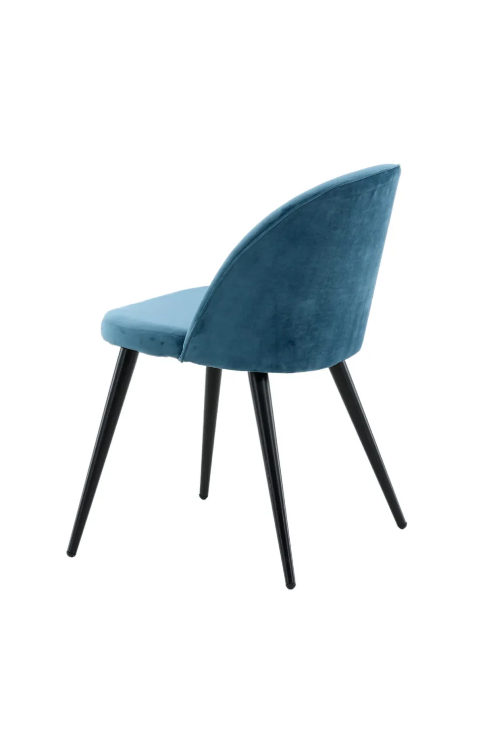 Velvet Matstolar Blue