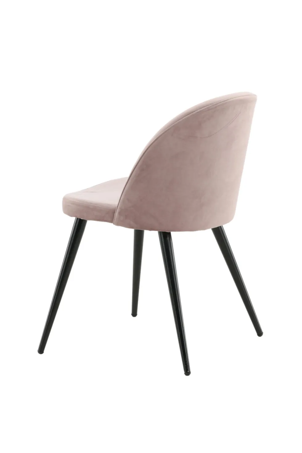 Velvet Matstolar Dammig rosa
