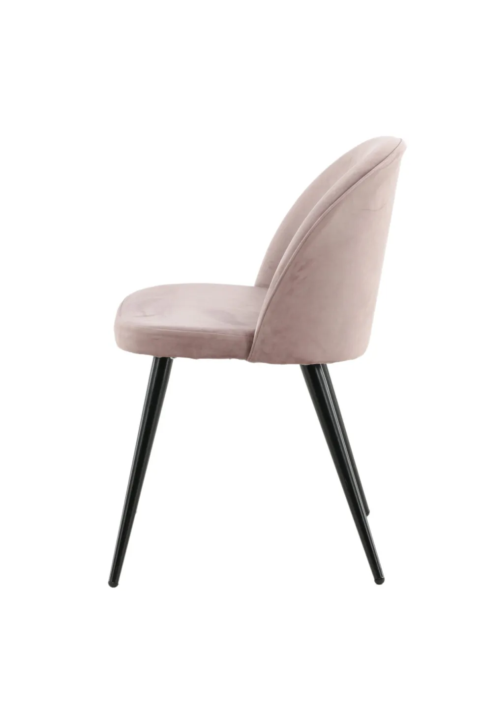 Velvet Matstolar Dammig rosa