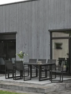 Vevi Matbord – Svart, 230×95 cm