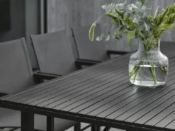 Vevi Matbord – Svart, 230×95 cm