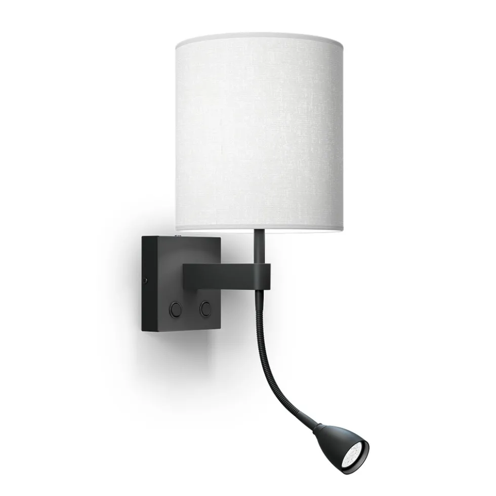 Vägglampa Dual E27+MR11 exkl. skärm
