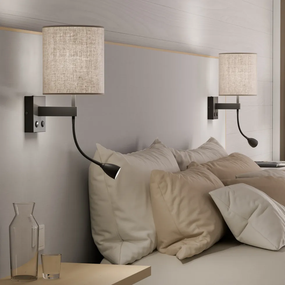 Vägglampa Dual E27+MR11 exkl. skärm