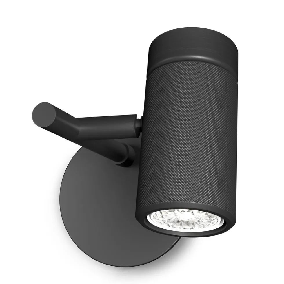 Vägglampa Holder svart