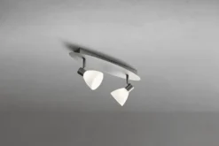 Vägglampa / Plafond Wic 2 satin
