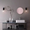 Vägglampa Regal 1 lampa mattsvart