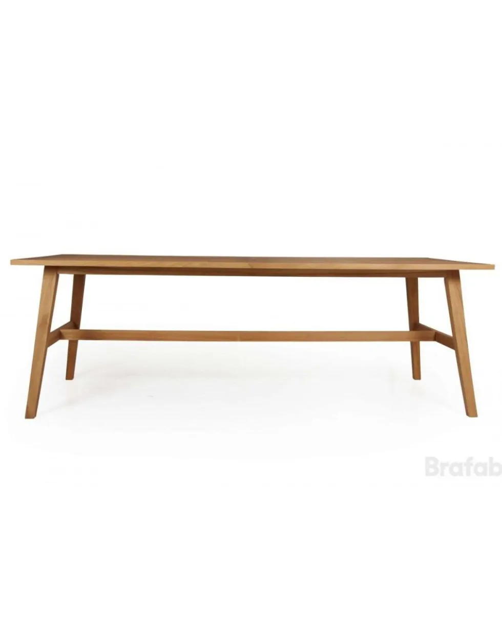 Vidos matbord 220×100 H74 Teak