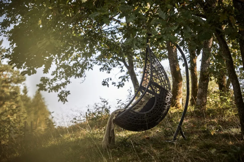 Vilfåtölj Hillerstorp Droppen Grå
