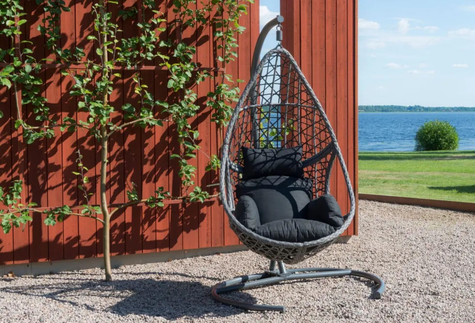 Vilfåtölj Hillerstorp Droppen Grå