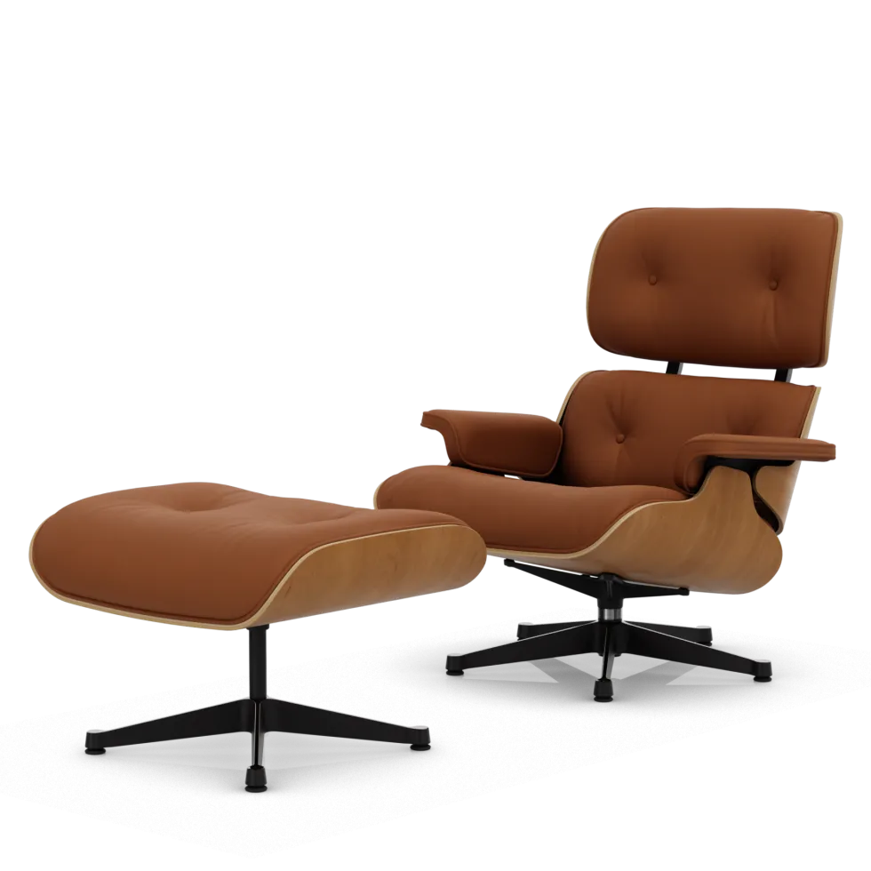 Vitra Eames Lounge Chair – Cherry Natural, New Dimensions