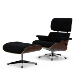 Vitra Eames Lounge Chair – Walnut Dark, New Dimensions