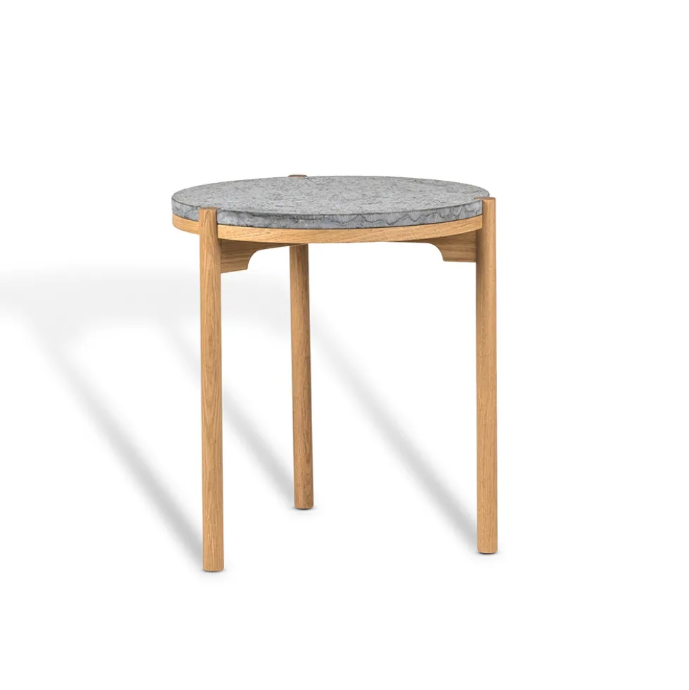 Volt vitrinskåp lågt beige
