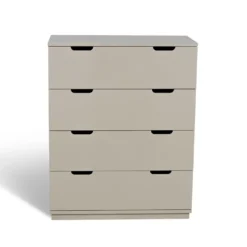 Volt vitrinskåp lågt beige