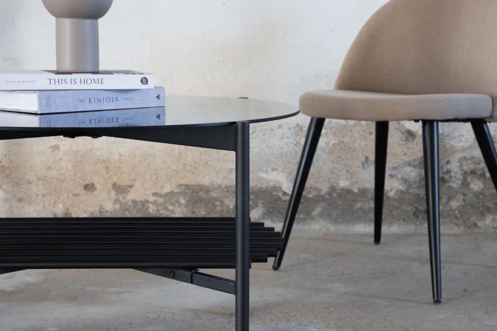 Von Staf Soffbord ⌀80 Black