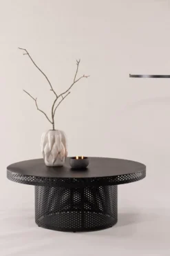 West End x Josefin Lustig Soffbord ⌀100 Black