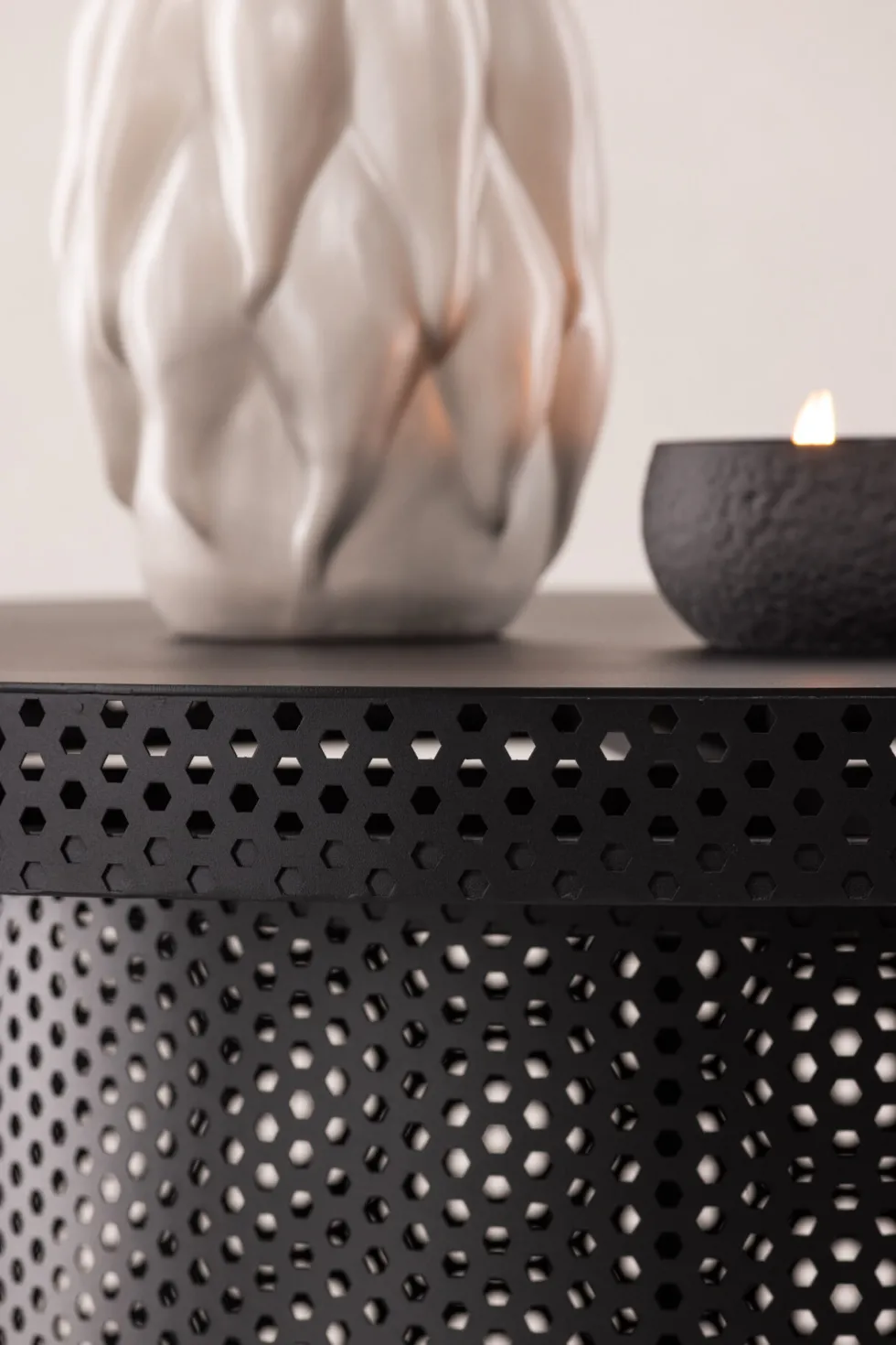 West End x Josefin Lustig Soffbord ⌀100 Black