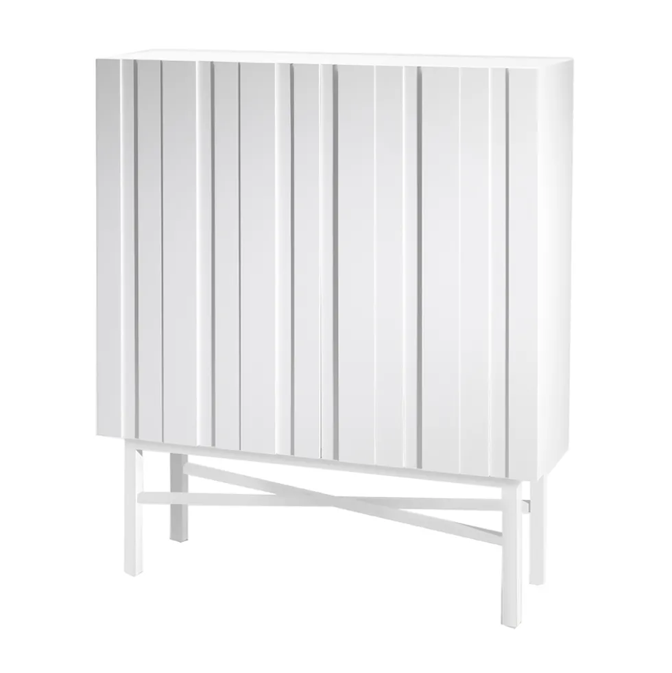 White cabinet skåp