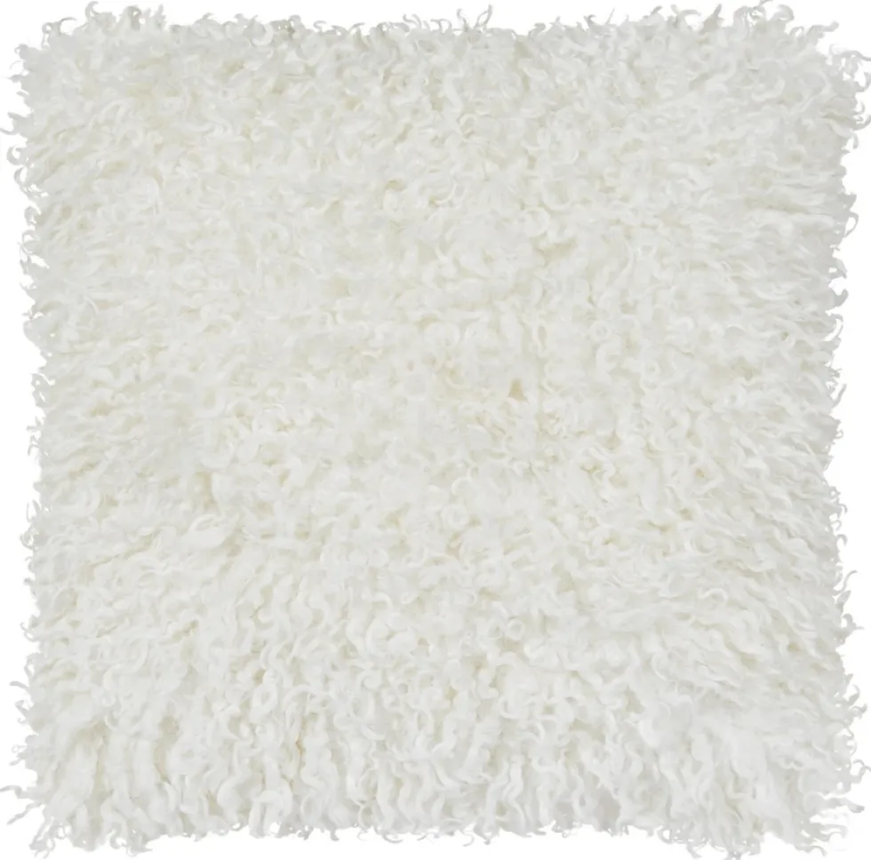 Wooly kuddfodral faux fur