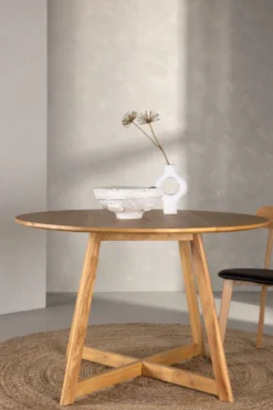 Yakidon Runda Matbord ⌀120 Brown