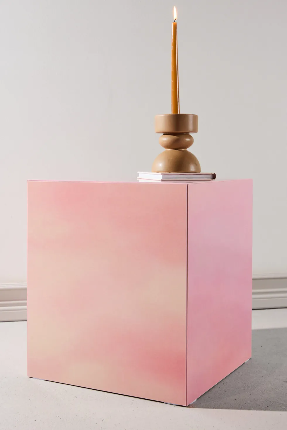 York Soffbord 40×40 Rosa