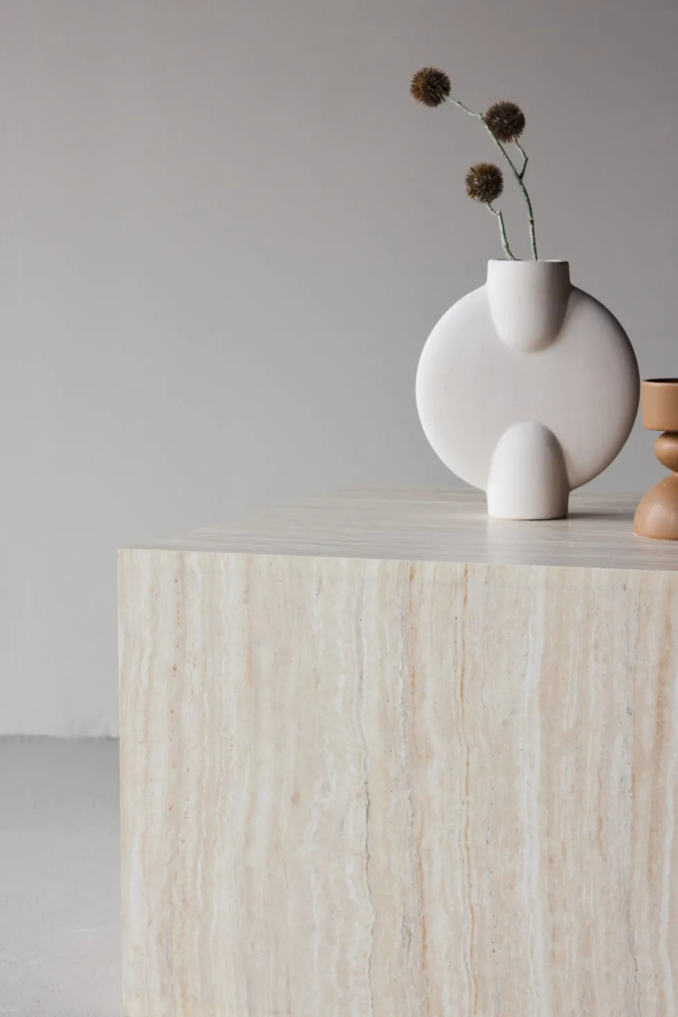 York Soffbord 80 x 60 Beige