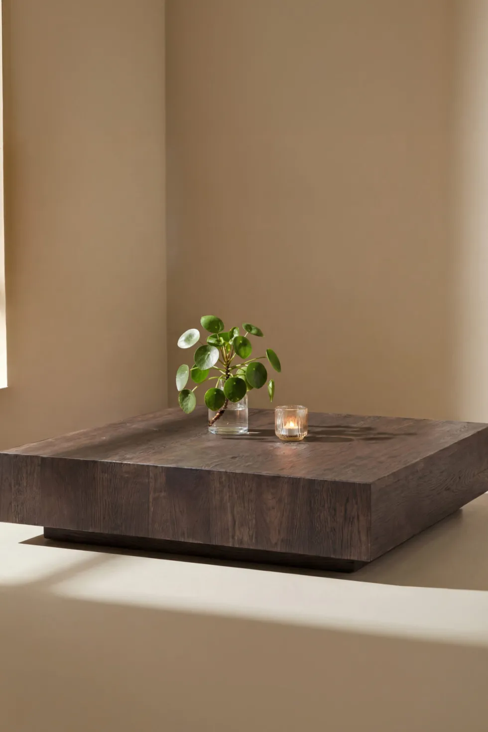 York Soffbord 80 x 80 Mocca