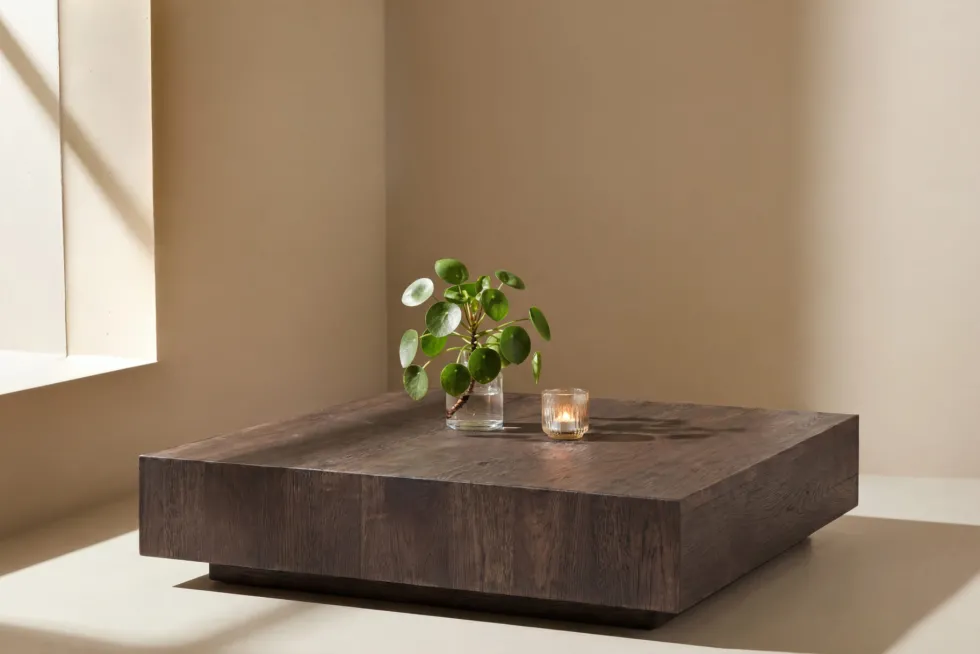 York Soffbord 80 x 80 Mocca